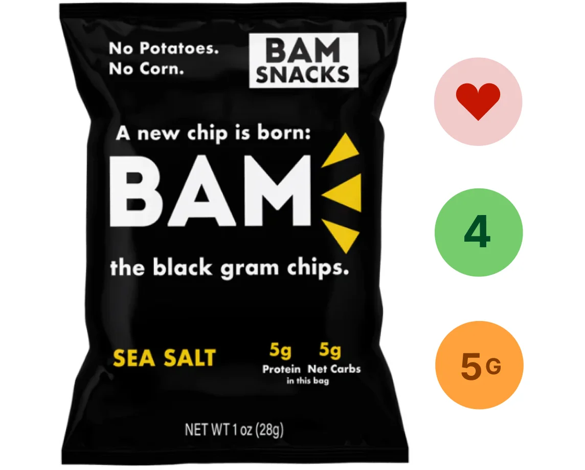 BAM Black Gram Chips