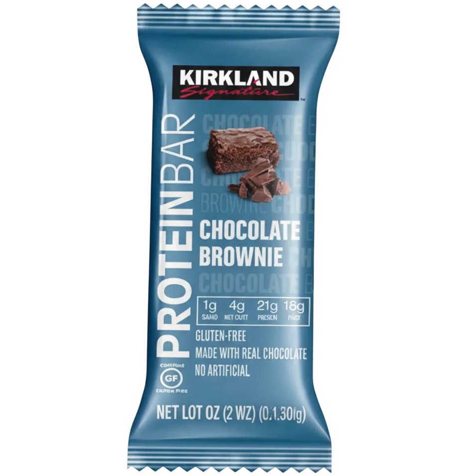 Kirkland Signature Chocolate Brownie protein bar product photo
