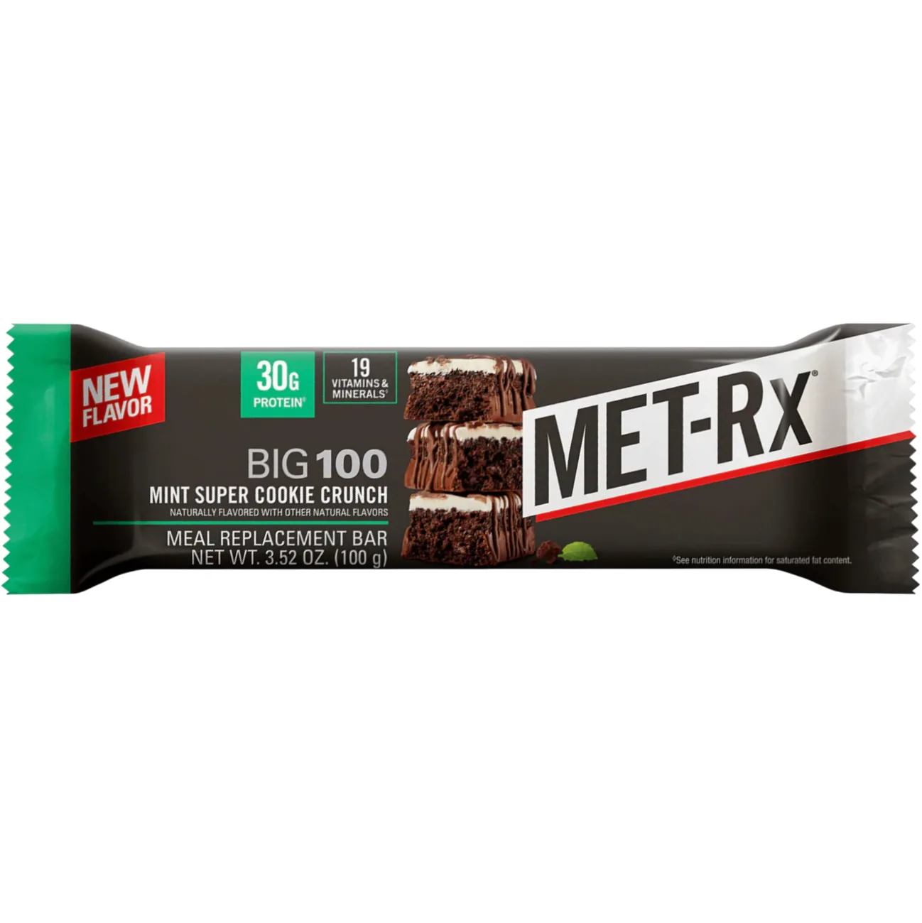 MET-Rx Mint Super Cookie Crunch protein bar product photo