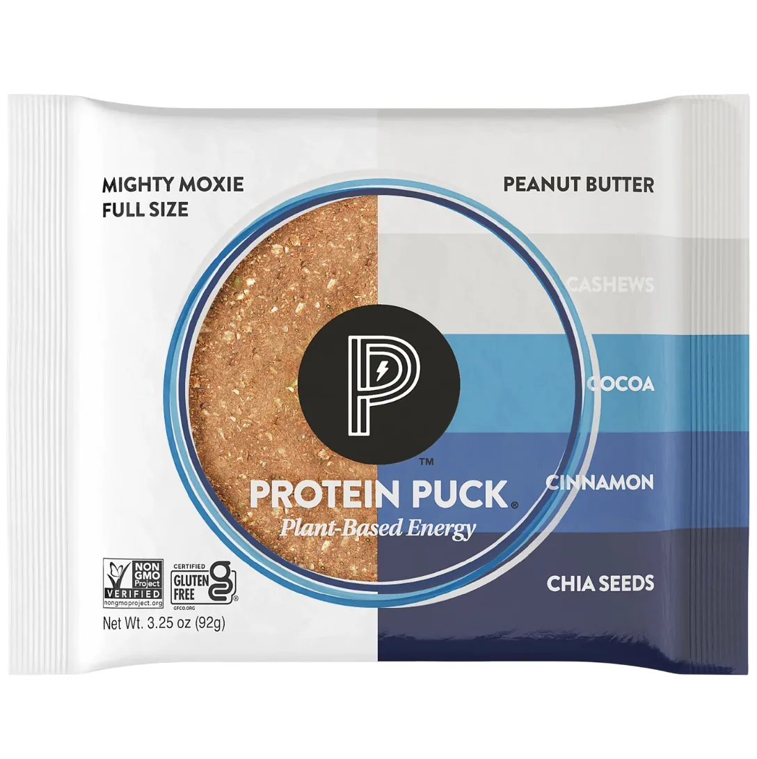 Protein Puck Mighty Moxie protein bar product photo