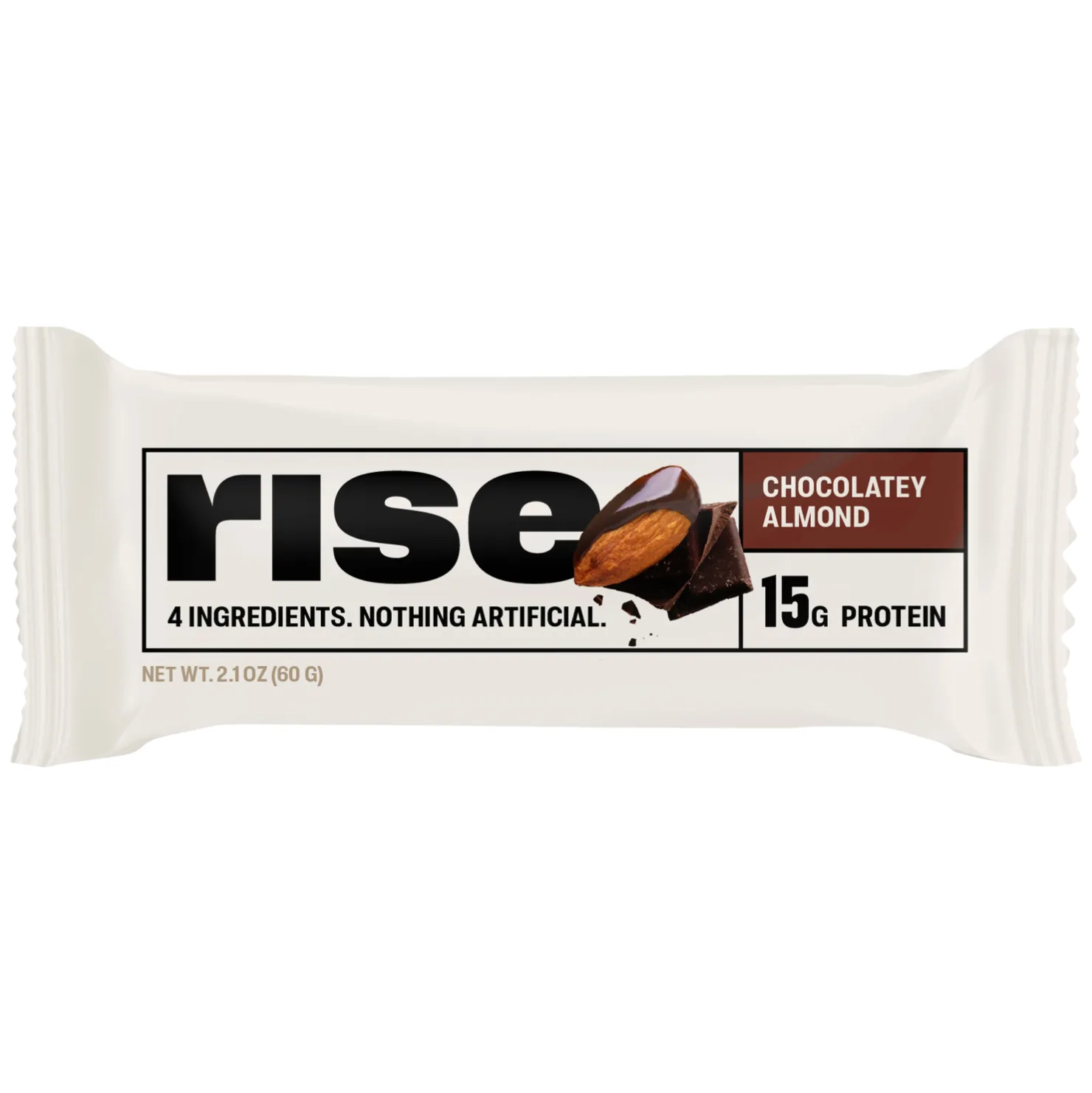 Rise Bar Chocolatey Almond protein bar product photo