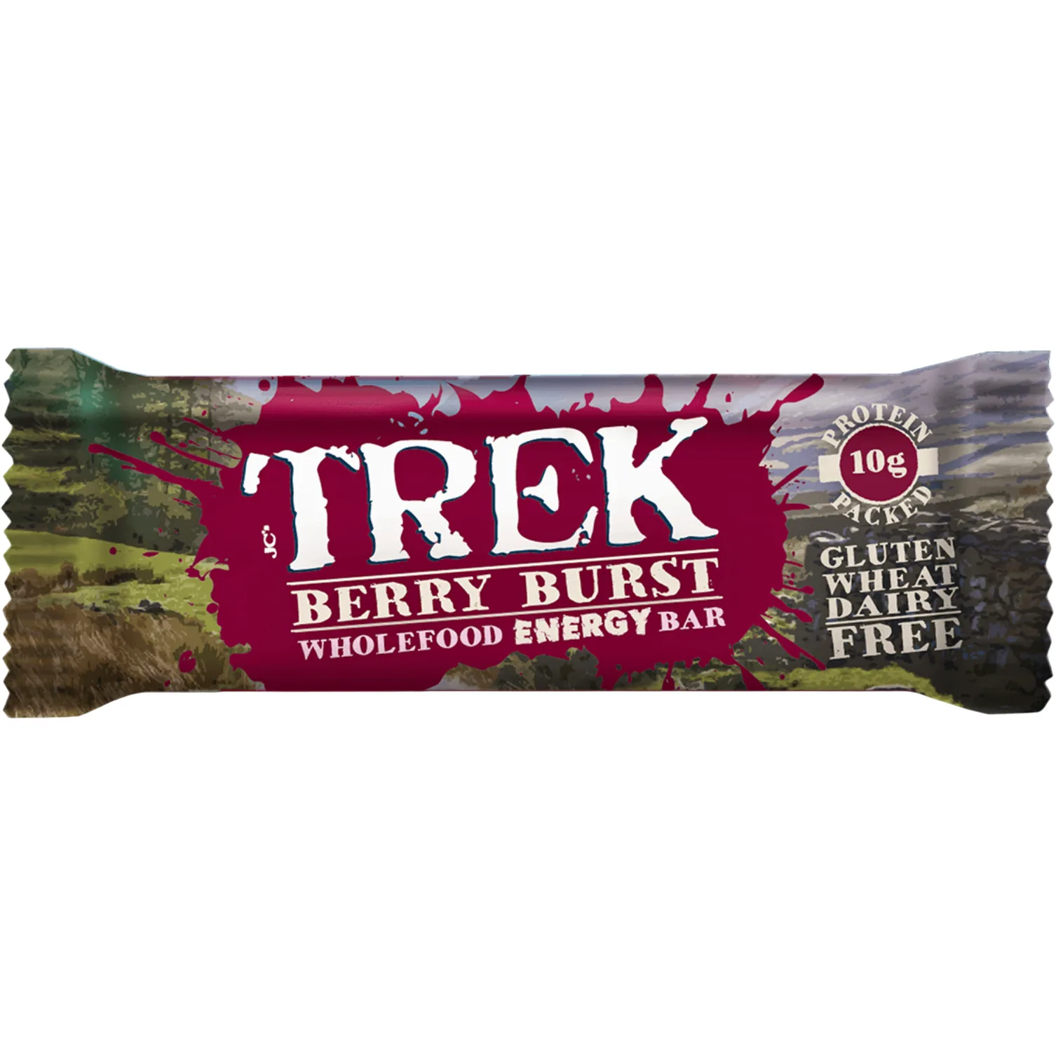 TREK Berry Burst protein bar product photo